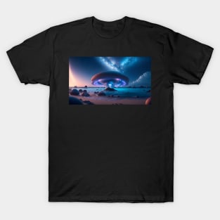 Fantasy mushroom cinematic light T-Shirt